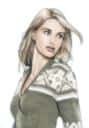 Masha im Strickpulli